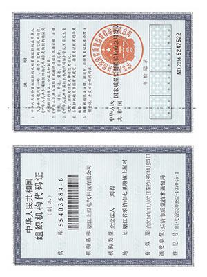 组织机构代码证-副本